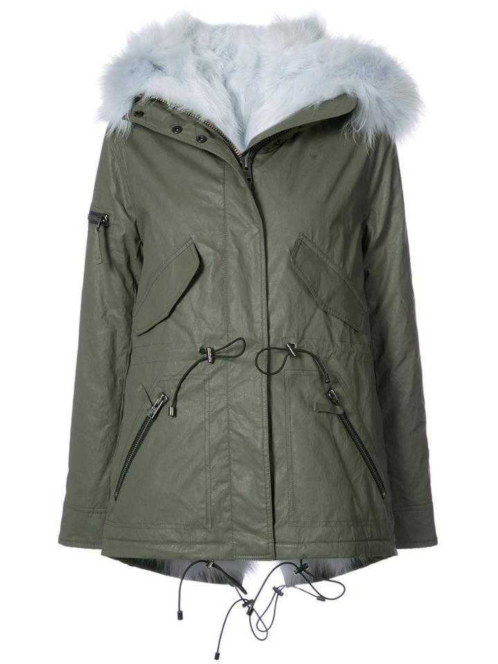 Sam. Luxe Limelight Parka - Green