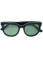 Square Frame Sunglasses - Unisex - Acetate - One Size, Black, Acetate, Han Kj0benhavn