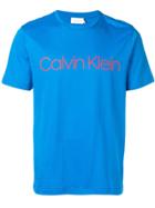 Calvin Klein Logo Printed T-shirt - Blue