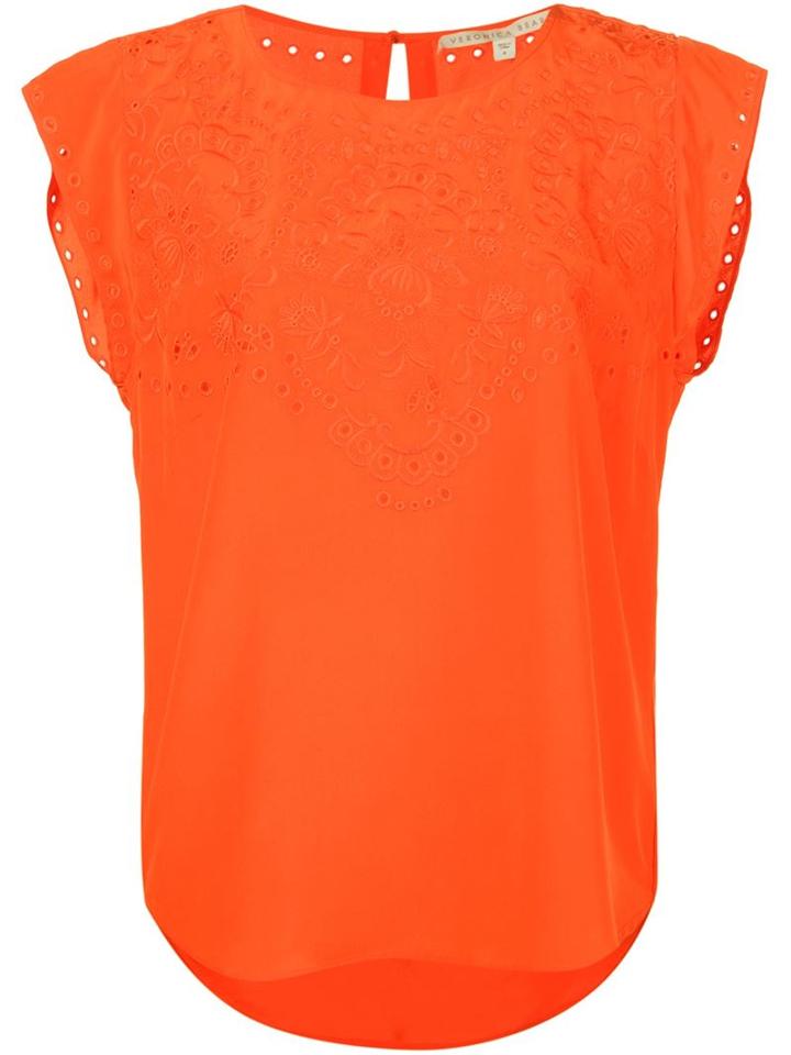 Veronica Beard Embroidered Top