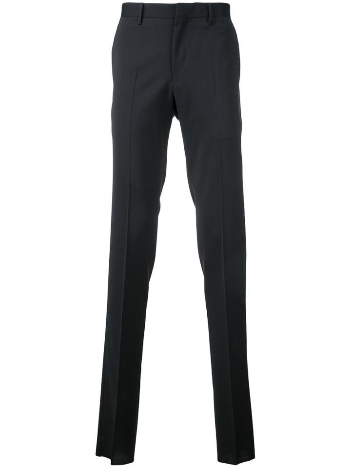 Estnation - Suit Trousers - Men - Polyester/polyurethane/wool - 44, Black, Polyester/polyurethane/wool