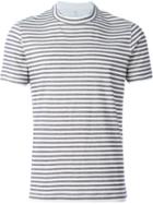 Brunello Cucinelli Striped T-shirt, Men's, Size: S, Nude/neutrals, Cotton