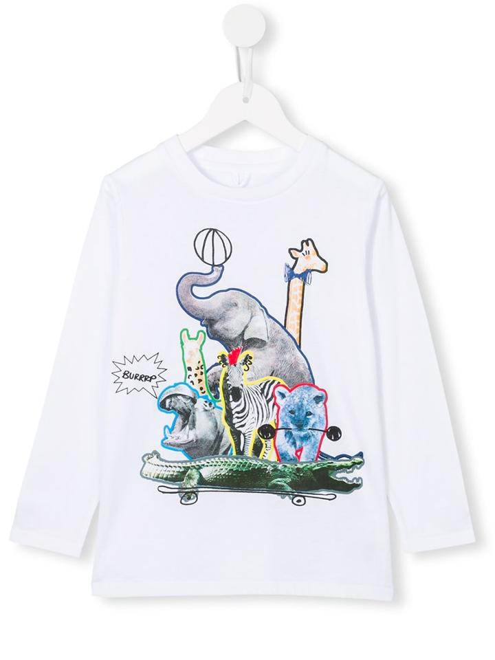 Stella Mccartney Kids 'barley' T-shirt, Girl's, Size: 10 Yrs, White