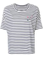 Chinti & Parker Striped Print T-shirt - Blue