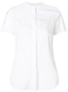 Courrèges Stitch Detail Shirt - White