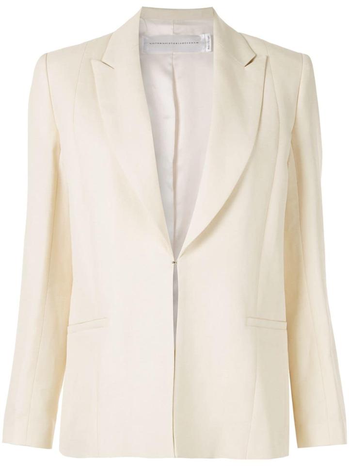 Victoria Victoria Beckham Single-breasted Blazer - Yellow