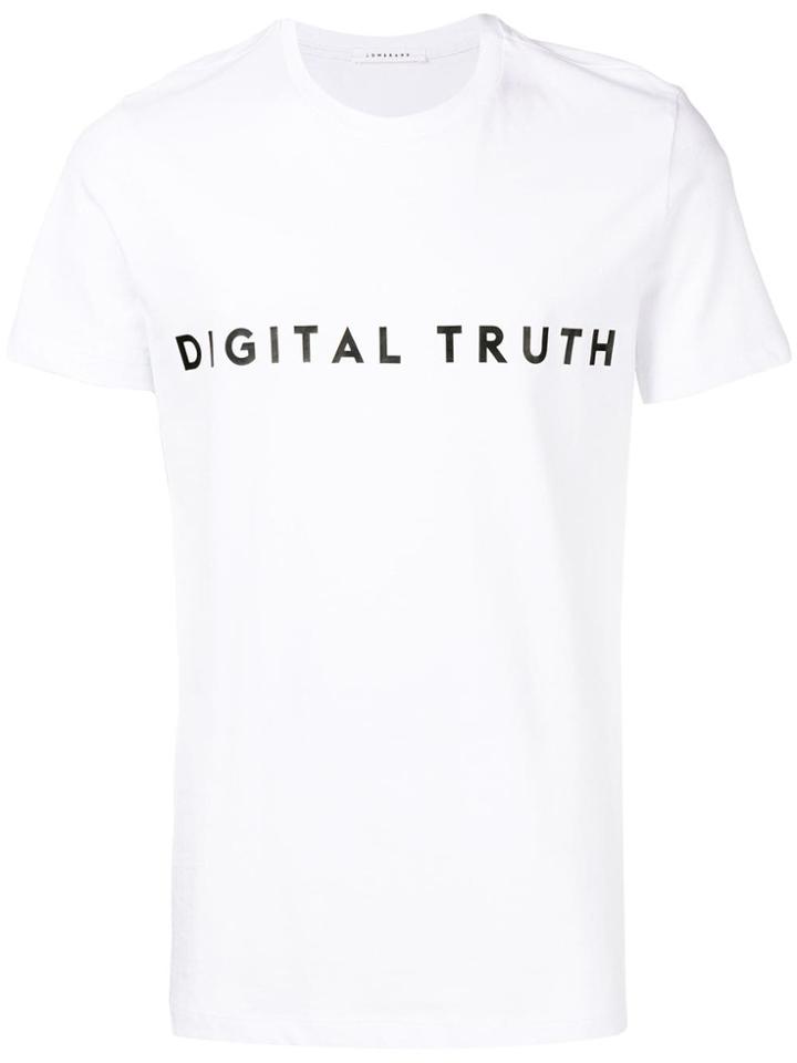 Low Brand Graphic Print T-shirt - White A001