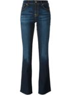 7 For All Mankind Bootcut Jeans, Women's, Size: 28, Blue, Cotton/polyurethane