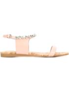 Stella Mccartney Jodie Sandals, Women's, Size: 38, Pink/purple, Artificial Leather