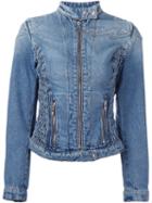 Walter Van Beirendonck Vintage Denim Biker Jacket