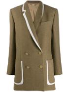 Fendi Straight-cut Coat - Brown