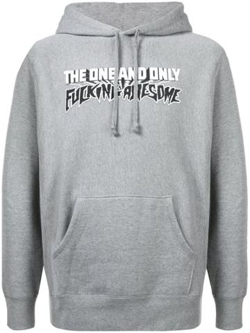 Fucking Awesome Fucking Awesome 0ne0nlyh00die Heather Grey