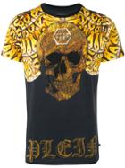 Philipp Plein - So Snake T-shirt - Men - Cotton/crystal - S, Black, Cotton/crystal