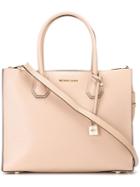 Michael Michael Kors Padlock Charm Tote, Women's, Nude/neutrals