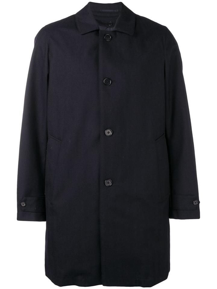 Aspesi Loose Fitted Coat - Blue