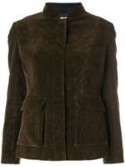 Holland & Holland Corduroy Fitted Blazer - Brown