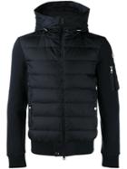 Moncler Hooded Puffer Jacket, Men's, Size: Xl, Blue, Cotton/polyamide