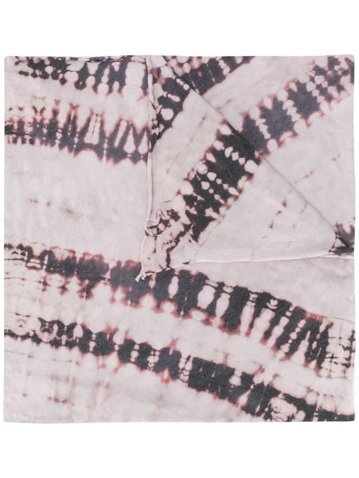 Raquel Allegra Tie Dye Scarf - Grey