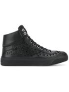 Jimmy Choo 'argyile' High Top Sneakers - Black