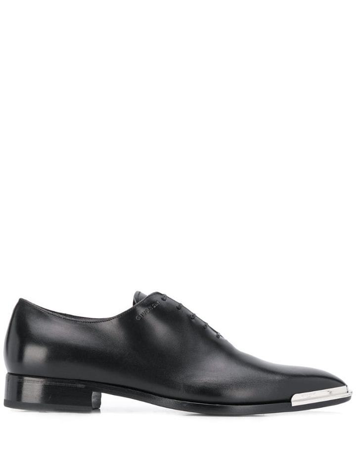 Givenchy Metal Tip Oxford Shoes - Black