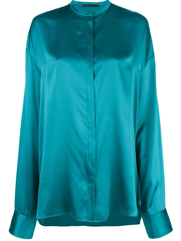Haider Ackermann Loose Fit Blouse - Blue