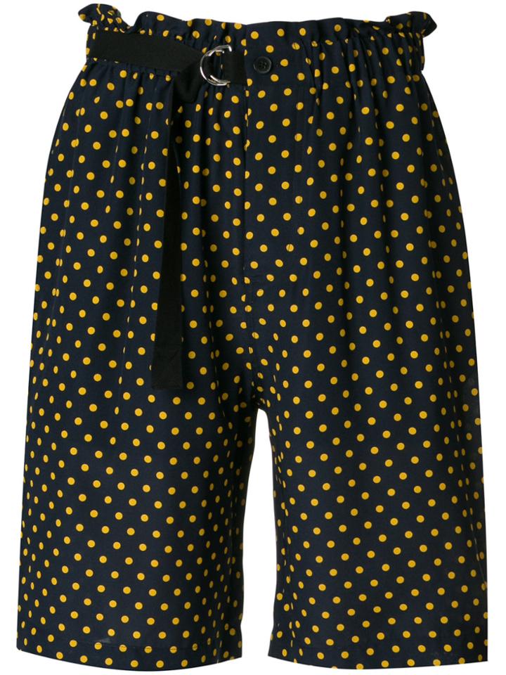 Joseph Laura Spot Georgette Louis Shorts - Blue