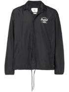 Herschel Supply Co. Buttoned Wind Breaker Jacket - Black