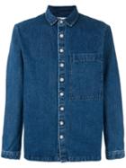Sunnei - Denim Shirt - Men - Cotton - M, Blue, Cotton