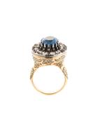 Alexander Mcqueen Jewelled Ring - Gold