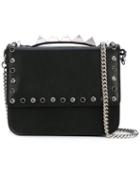 Salar Small Lulla Crossbody Bag, Women's, Black, Calf Leather/suede
