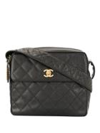 Chanel Pre-owned Cc Logo Shoulder Bag - Black