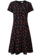 Chinti & Parker Cherry Print Dress - Black