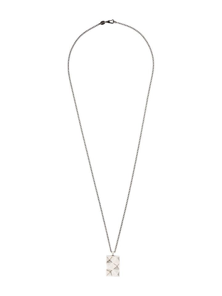 Northskull In Out Pendant Necklace - Metallic