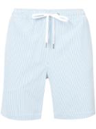 Onia - Striped Charles 7 Trunks - Men - Nylon/spandex/elastane - Xxl, Blue, Nylon/spandex/elastane