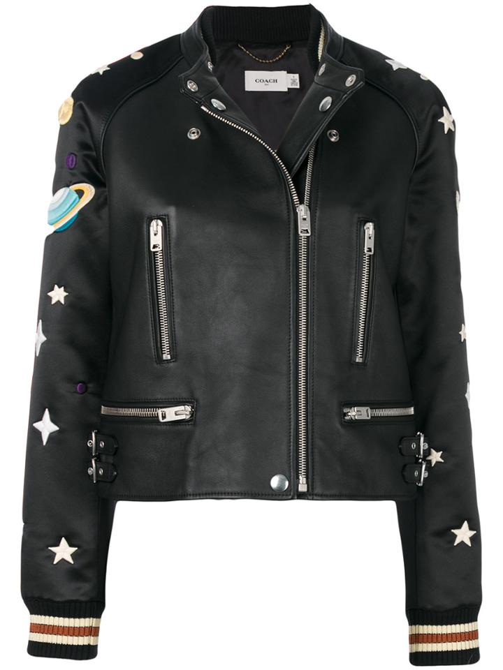Coach Solar System Patch Jacket - Black