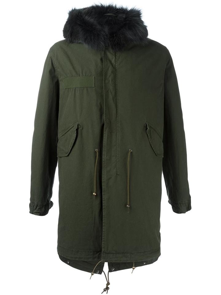 Mr & Mrs Italy Trim Detailing Hooded Coat