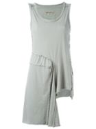 Rundholz Asymmetric Sleeveless Dress, Women's, Size: M, Nude/neutrals, Cotton