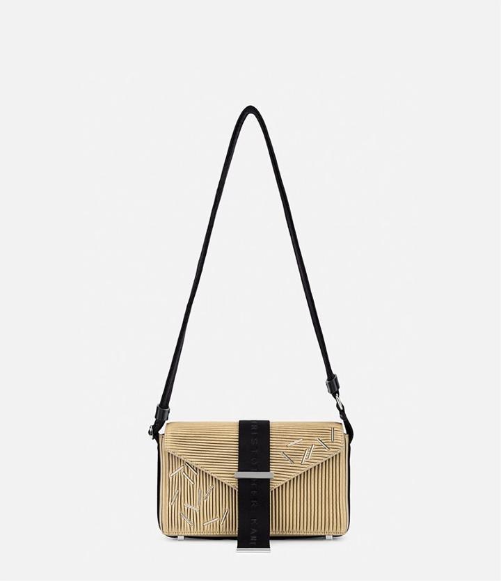 Christopher Kane Corrugated Devine Shoulder Bag