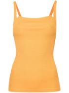 Christopher Esber Square Neck Tank Top - Yellow & Orange