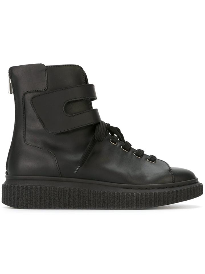 Officine Creative Lace-up Boots - Black