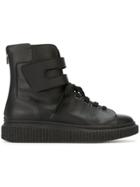 Officine Creative Lace-up Boots - Black