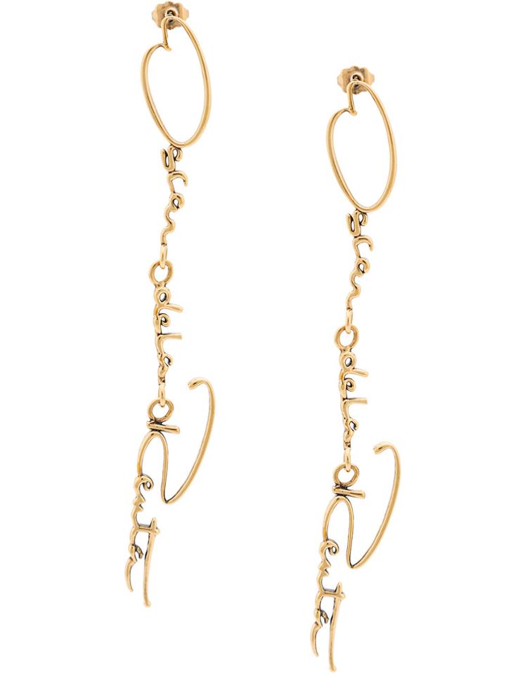 Oscar De La Renta Signature Earrings - Metallic