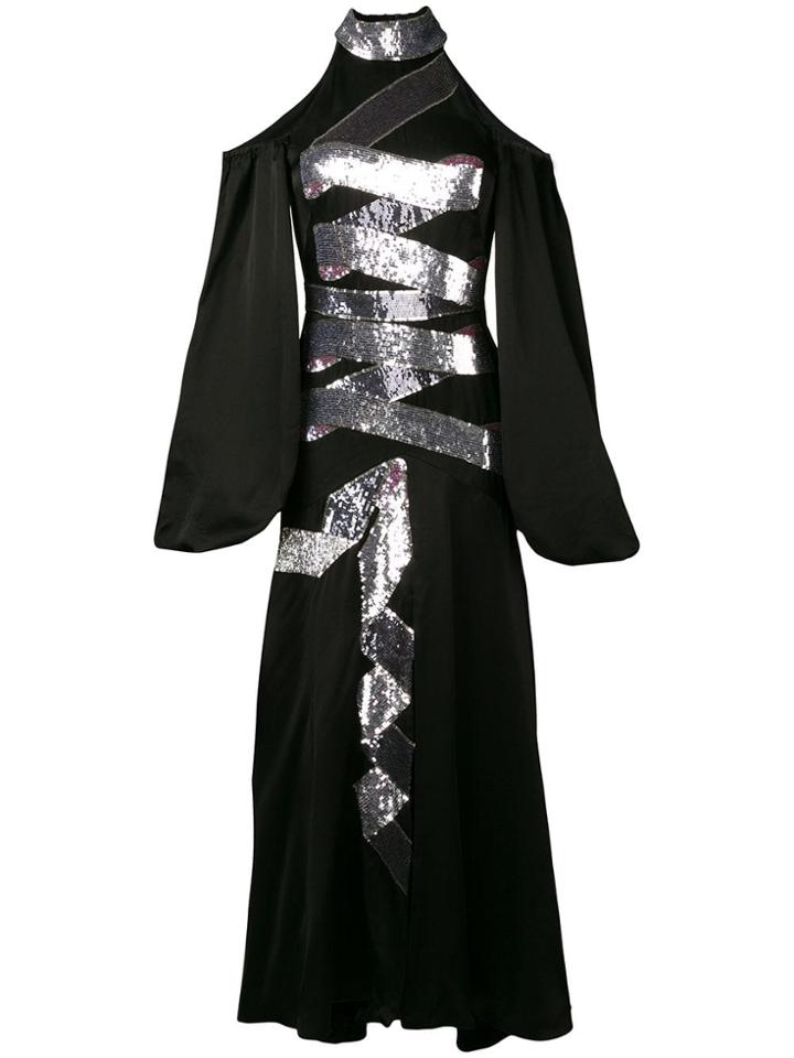 Temperley London Insignia Dress - Black