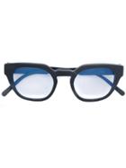 Kuboraum Square Glasses - Black