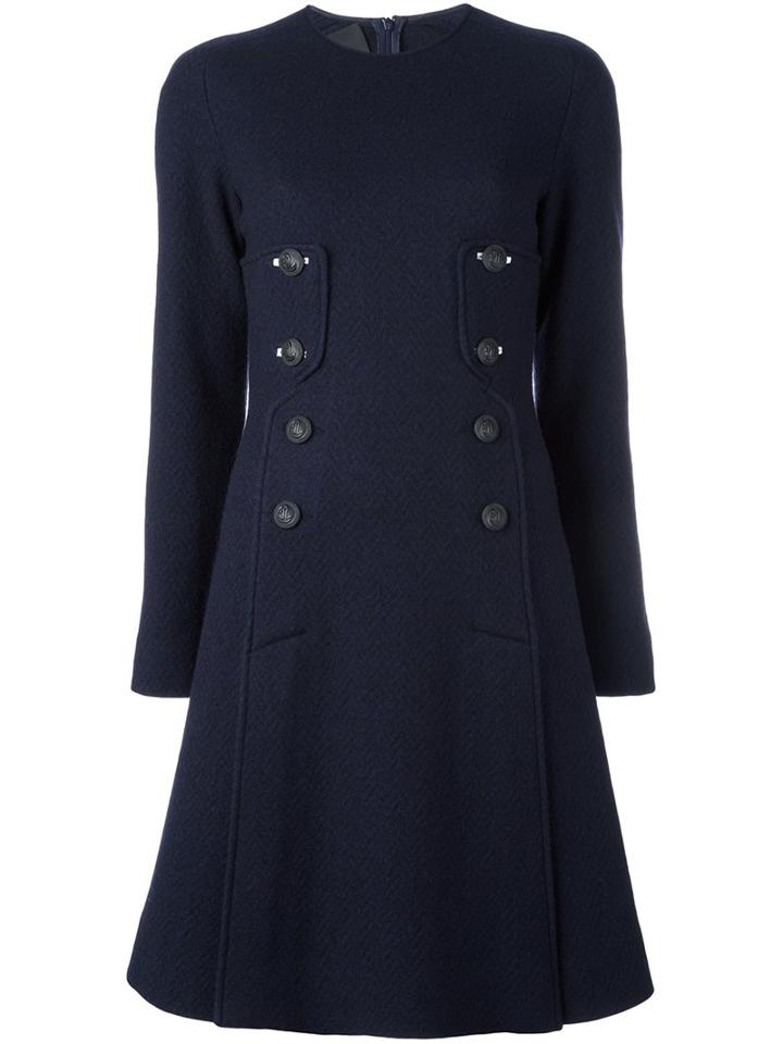 Cédric Charlier Button-up Flared Dress