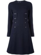 Cédric Charlier Button-up Flared Dress