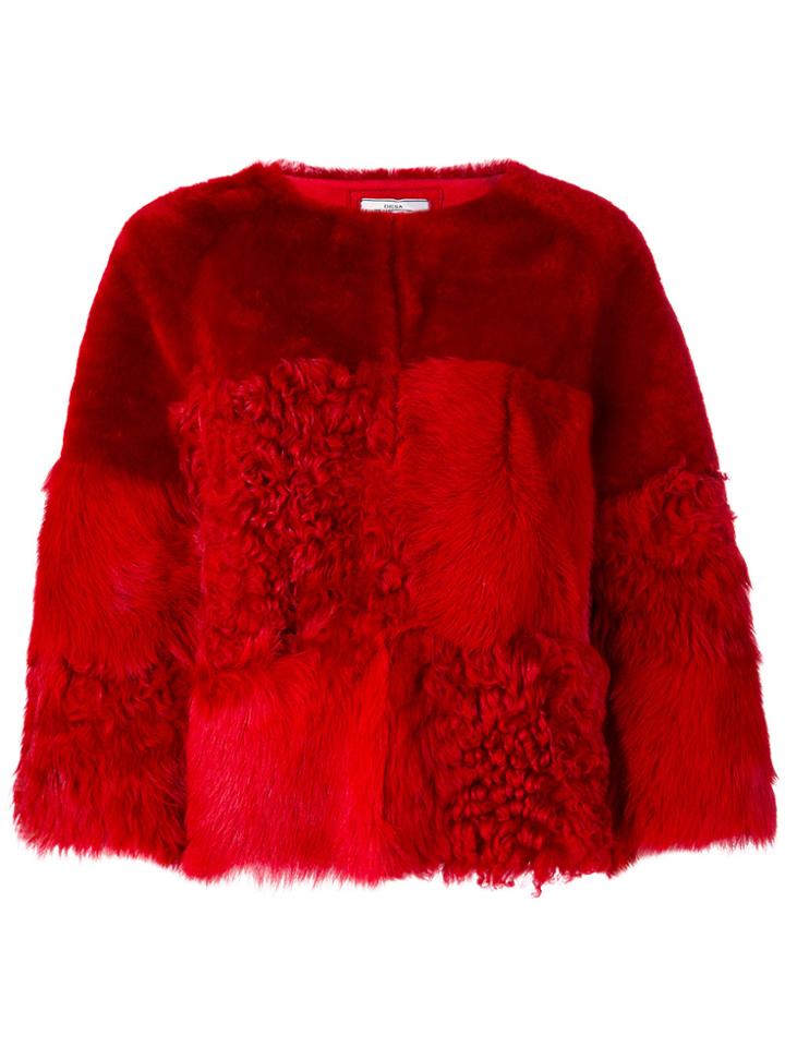 Desa 1972 Cropped Jacket - Red