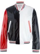 Thom Browne Colour Block Bomber Jacket
