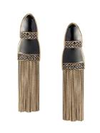 Camila Klein Hanging Chains Earrings - Metallic