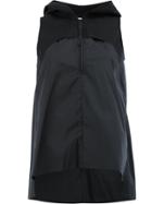 Paco Rabanne Hooded Vest Top - Black